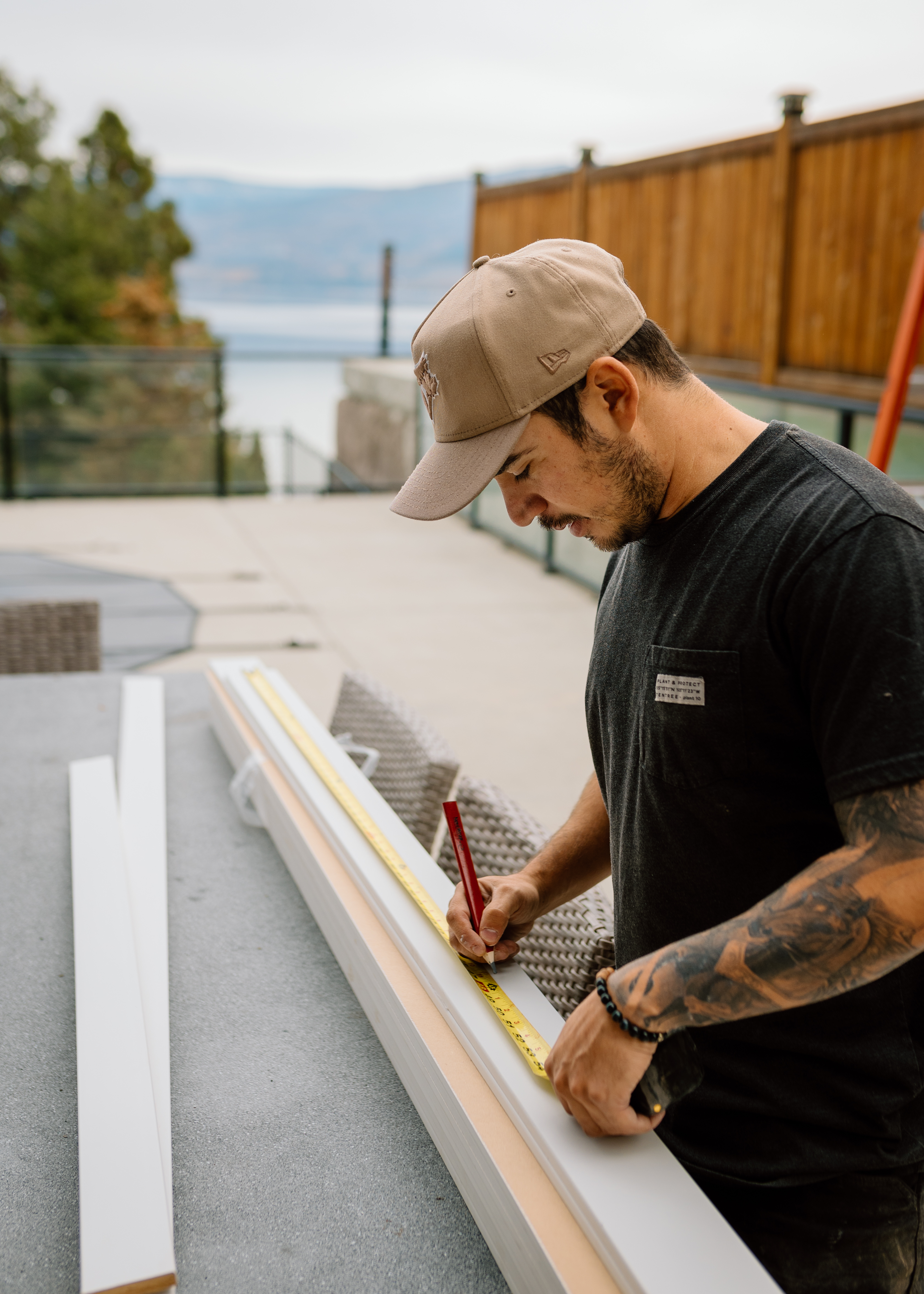 Joey Alvarez, founder of Okanagan Boys Construction